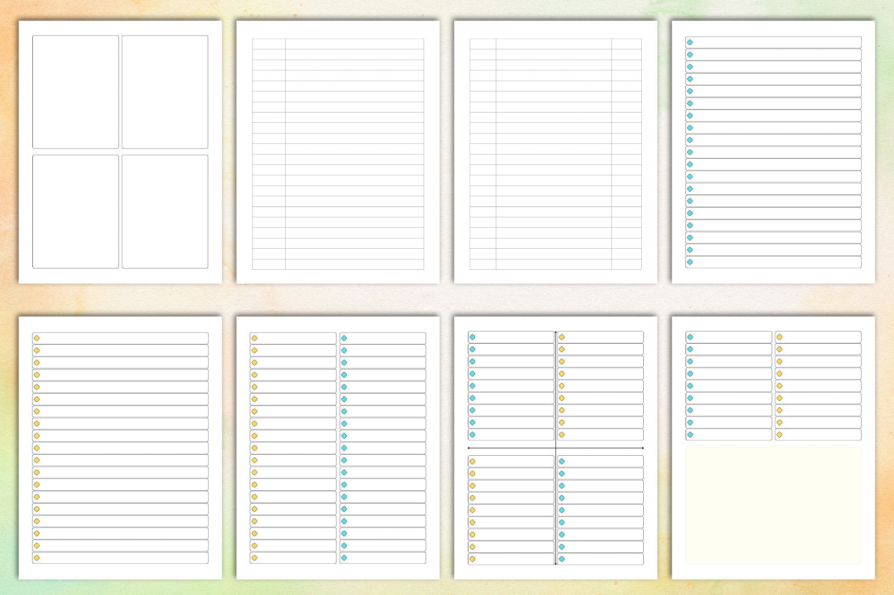 Notebook Planner