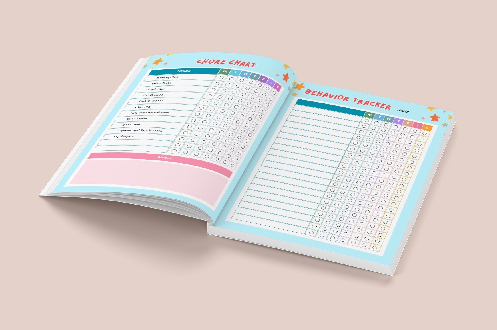 Kids Household Chore Planner