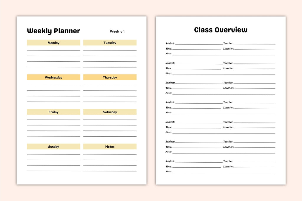 School Readiness Planner