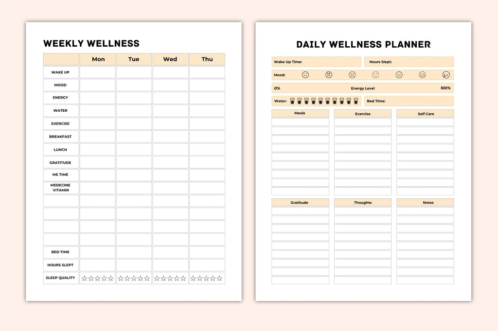Holistic Wellness Planner