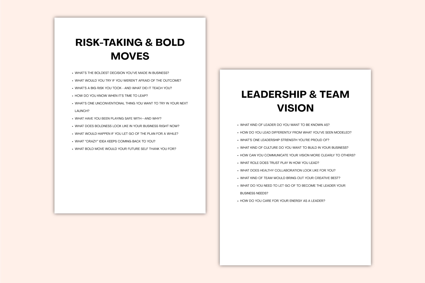 Entrepreneur Creative Thinking Prompts