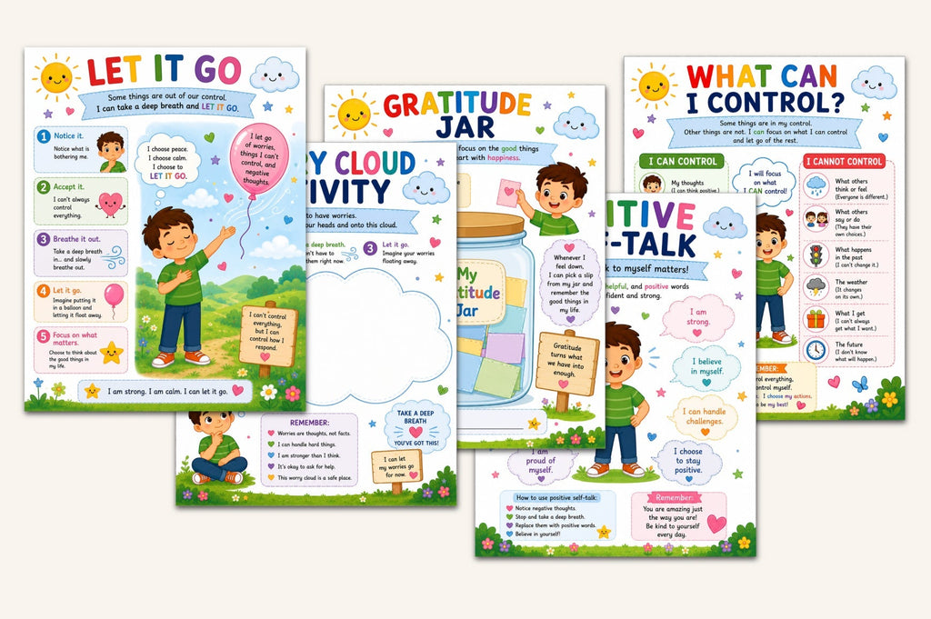 Coping Skills For Kids Workbook