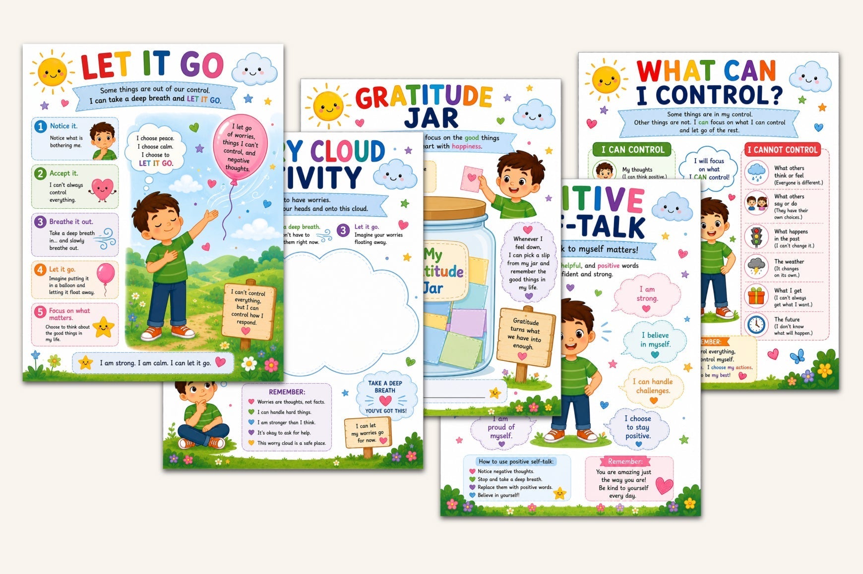 Coping Skills For Kids Workbook