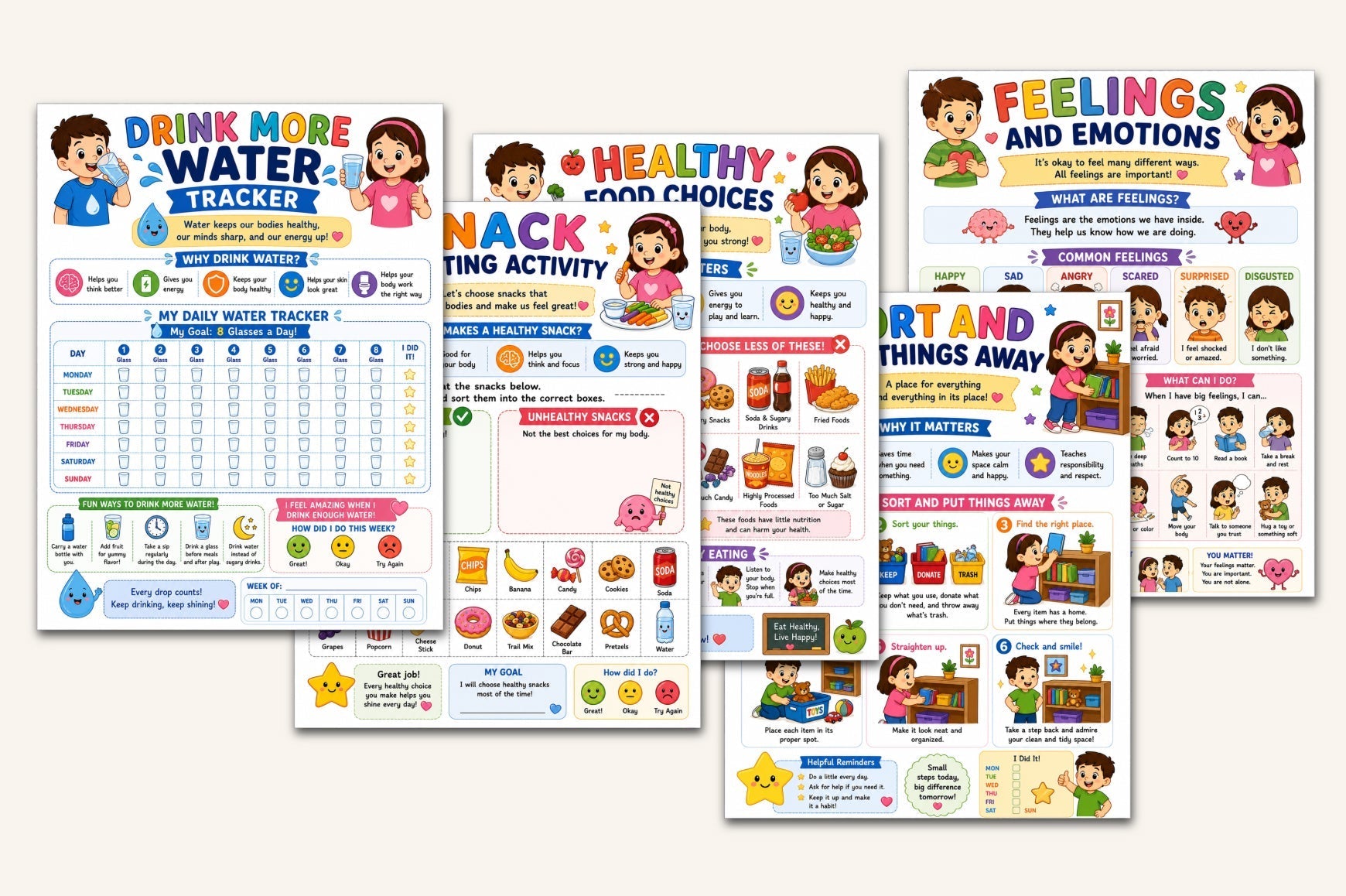 Life Skills For Kids Workbook