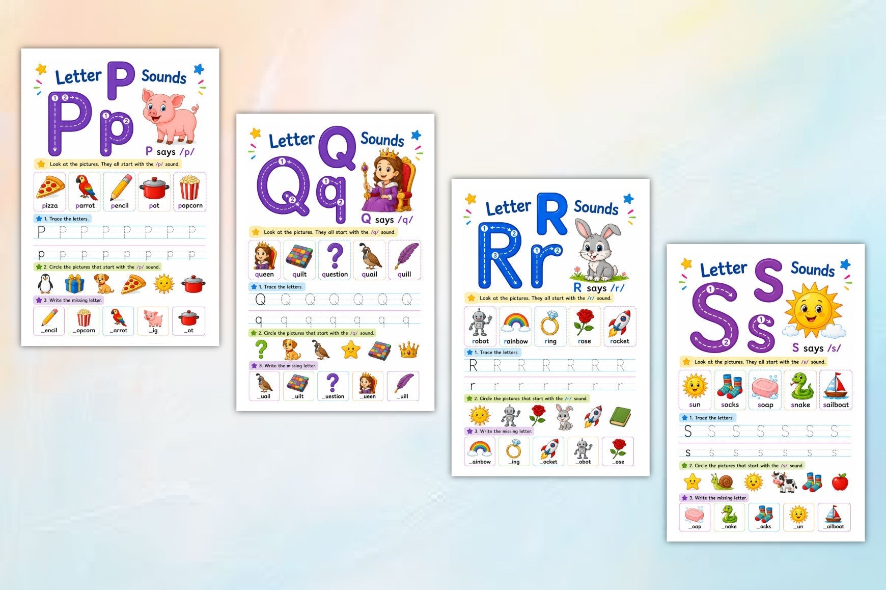 Smart Kids Phonics Workbook