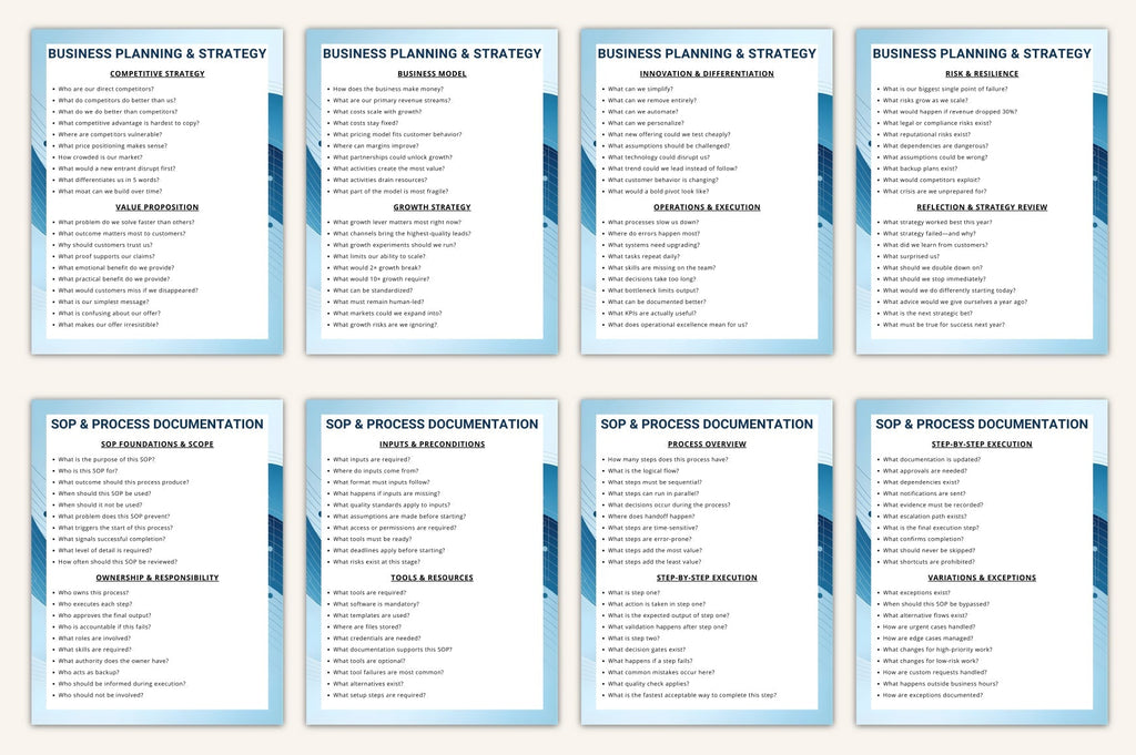 Business Workflow Prompts