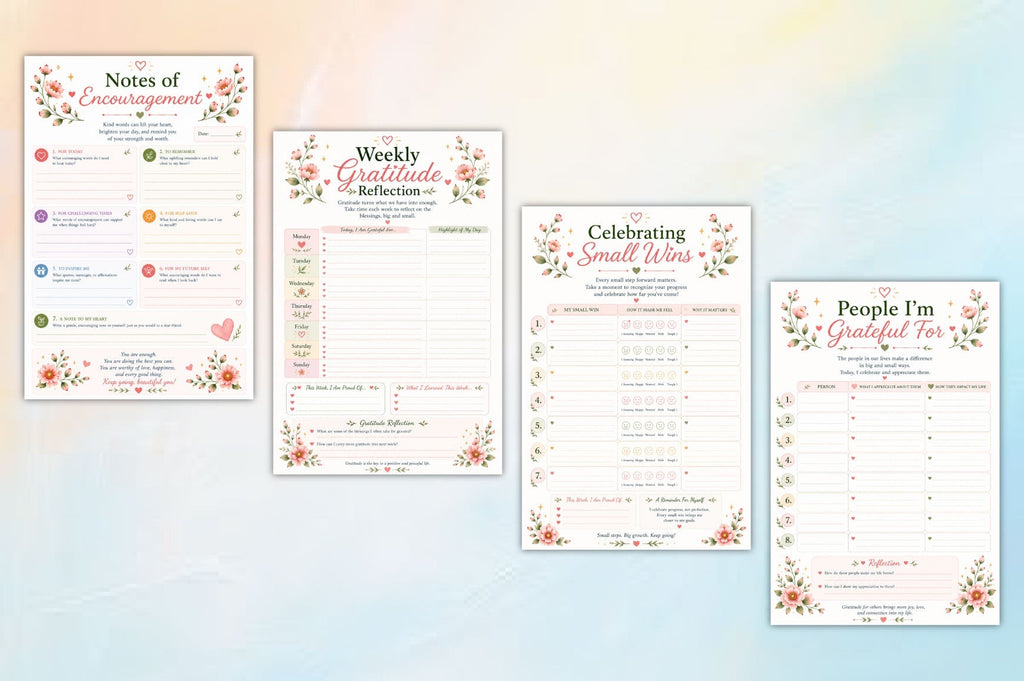 Positive Reflection Gratitude Journal