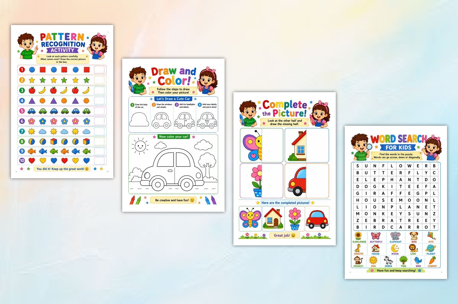 Happy Kids Learning Adventure Book