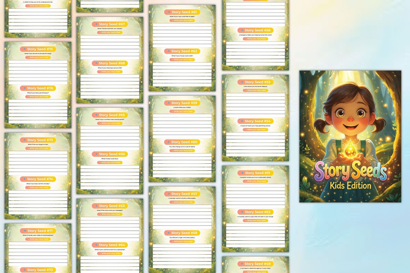 Story Seeds Kids Planner
