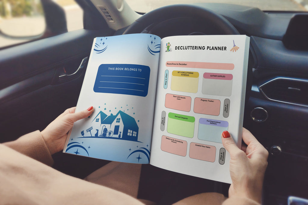 ADHD Cleaning Planner for Effective Organization Room Planner
