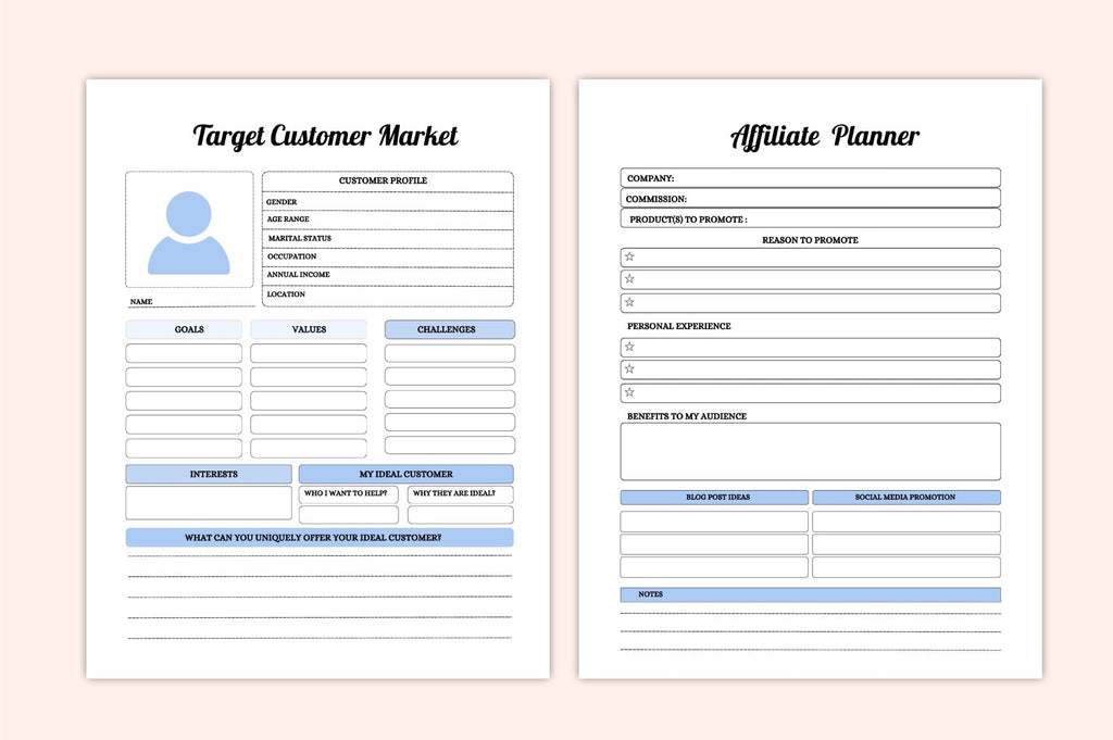 Online Store Management Planner
