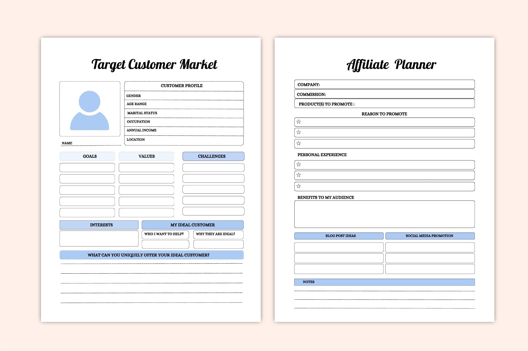 Online Store Management Planner