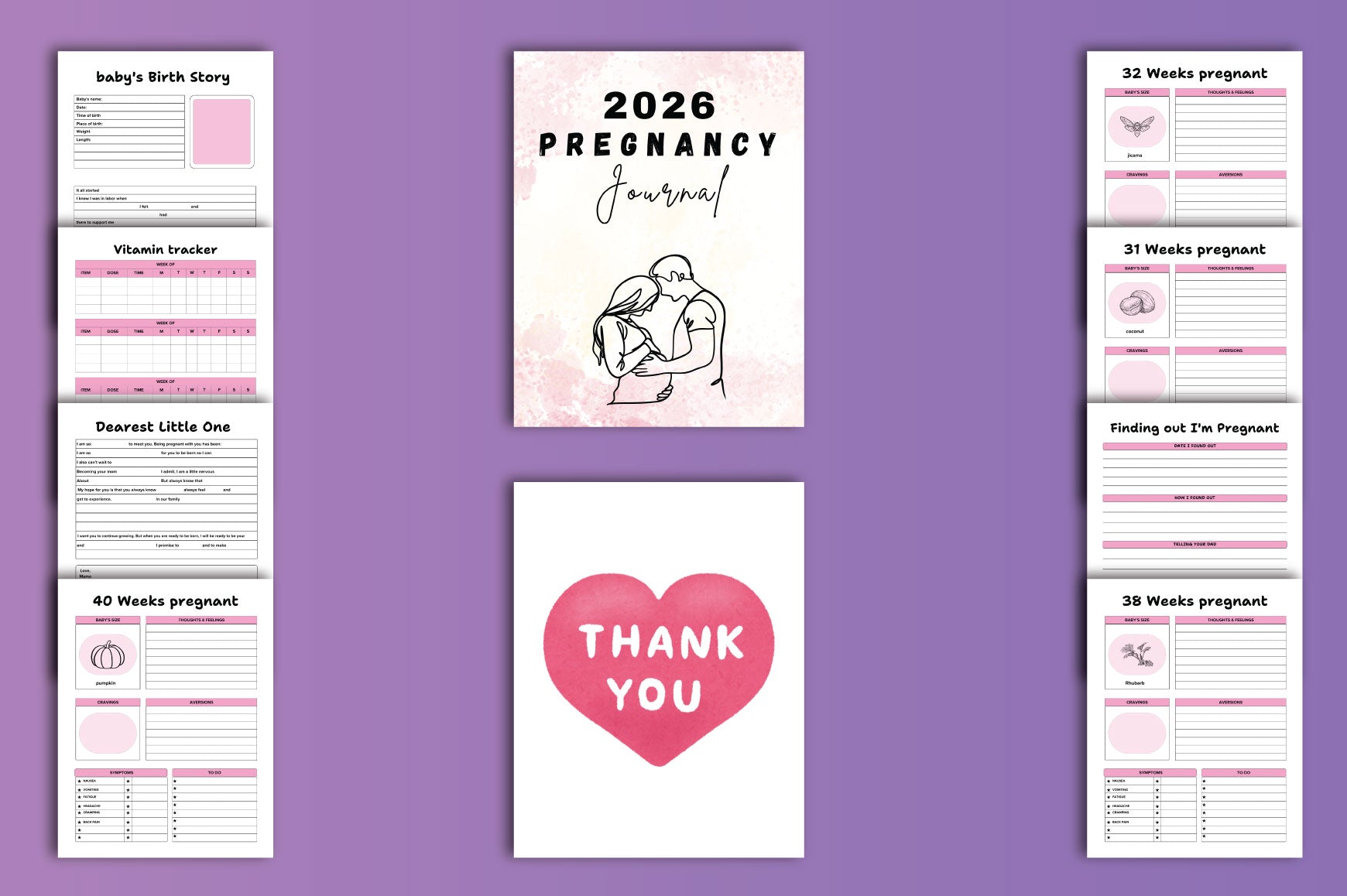 Pregnancy Journal: A Keepsake for Expecting Mothers