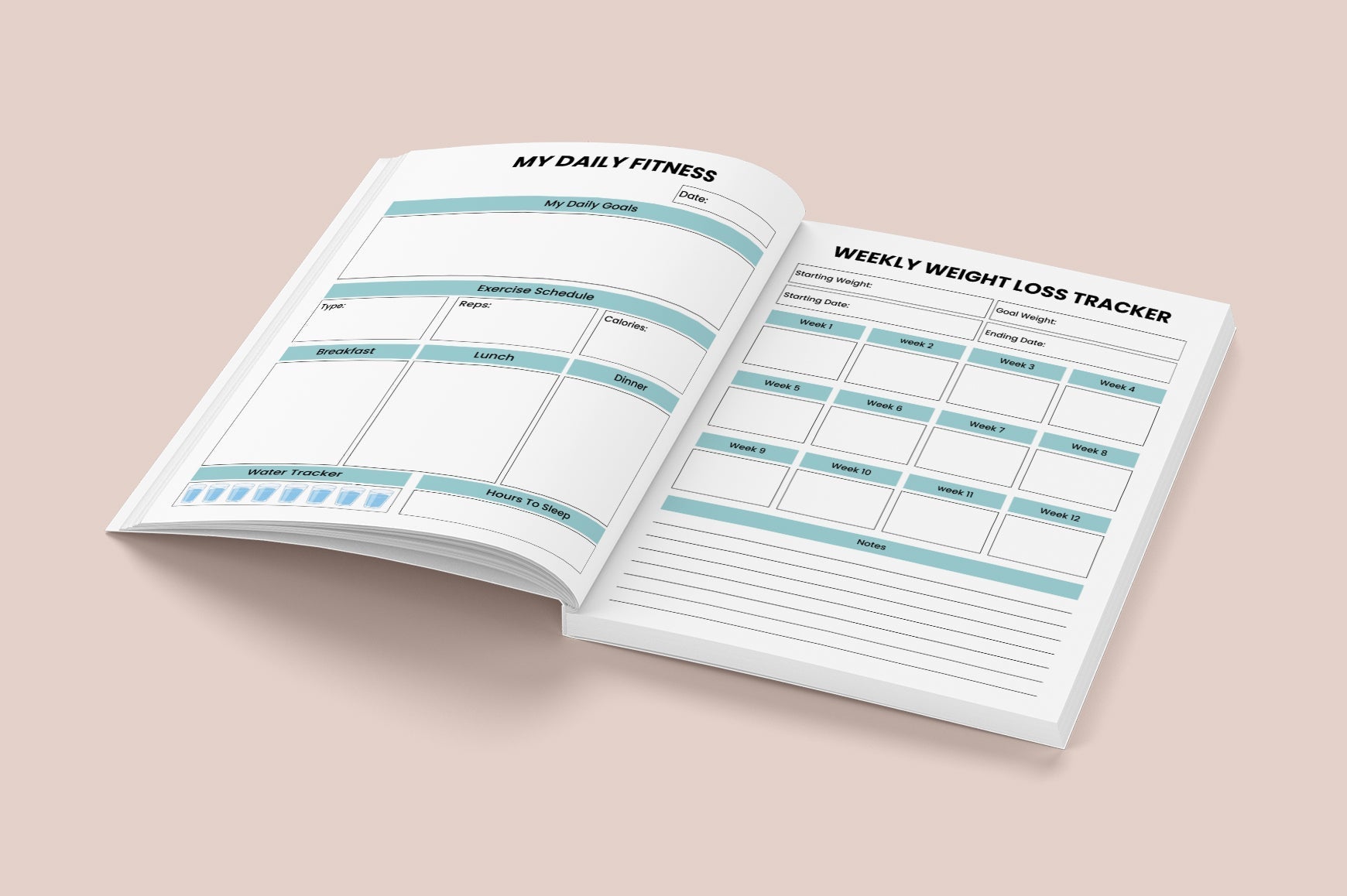 Fit Body Fitness Journal
