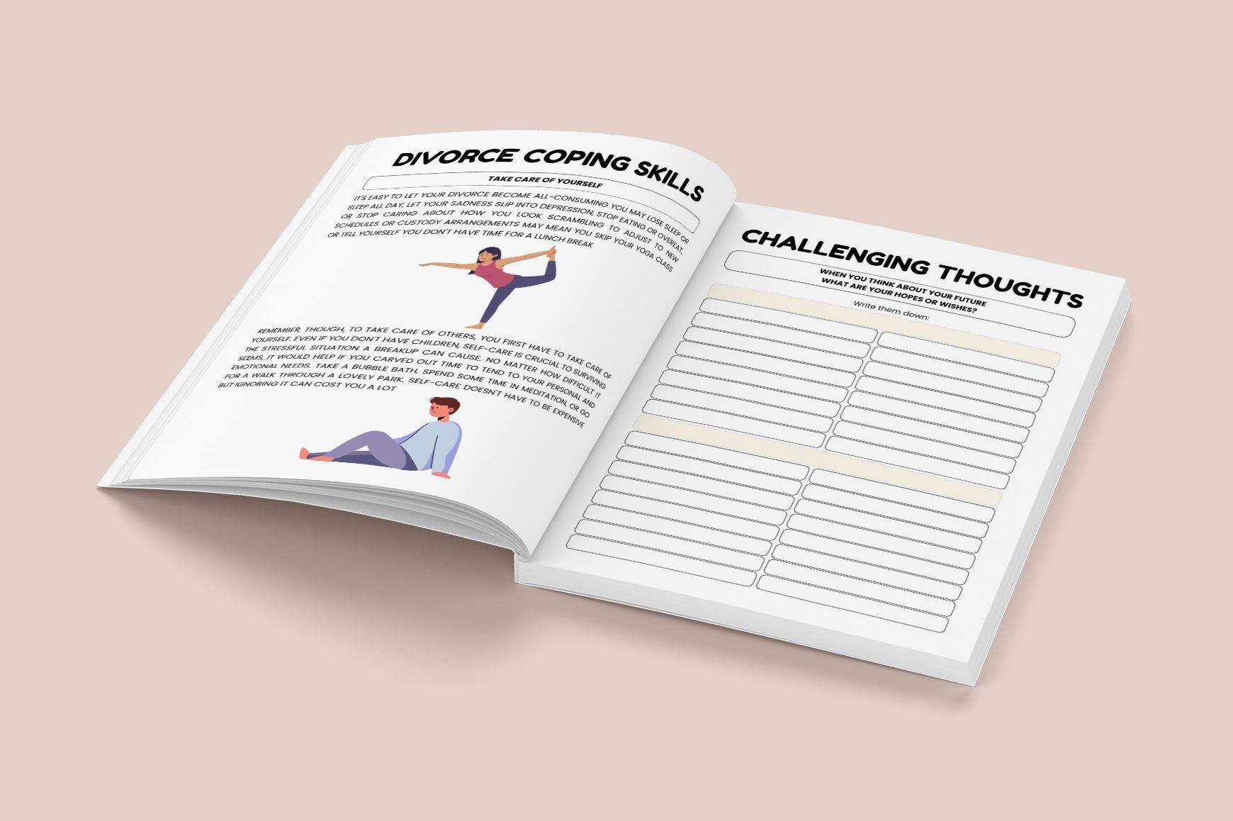Healing After Divorce Planner