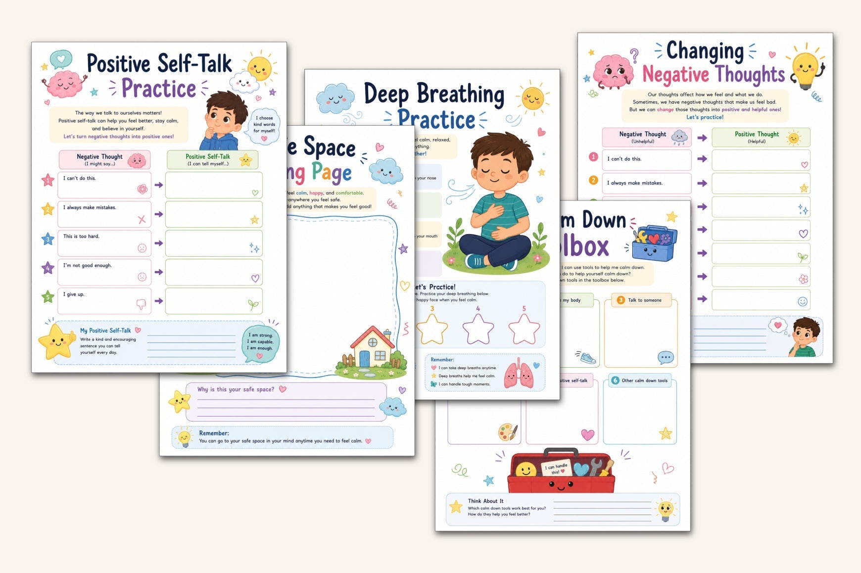 Emotional Intelligence For Kids Workbook