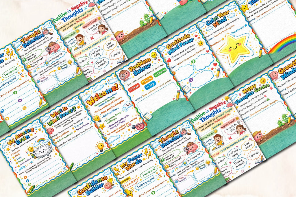 Mind Power for Kids Workbook