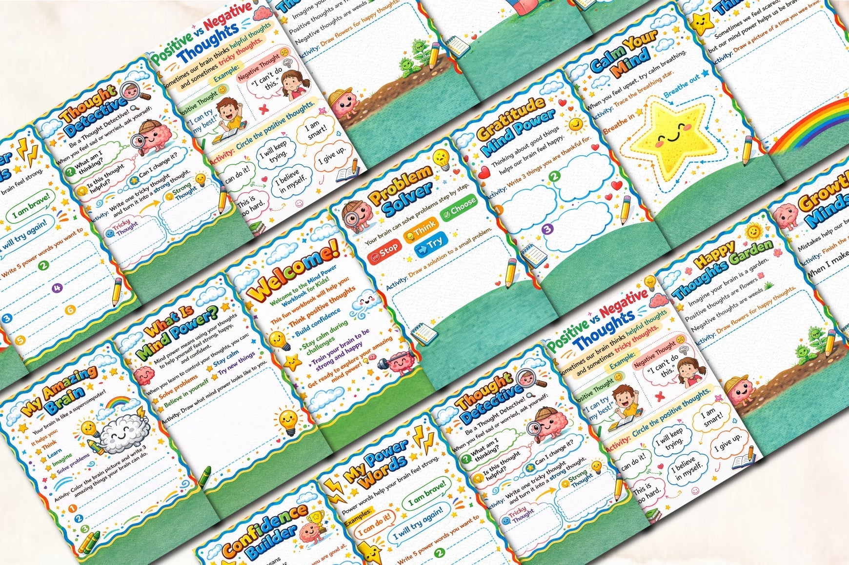 Mind Power for Kids Workbook