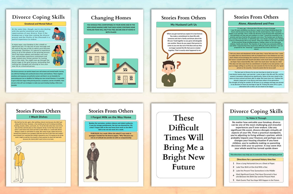 Coping With Divorce: Adult Planner