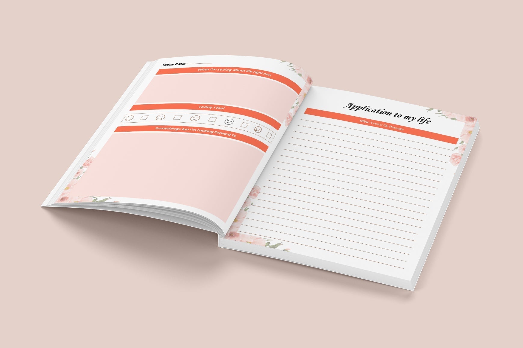 Christian Faith Life Reflection Journal