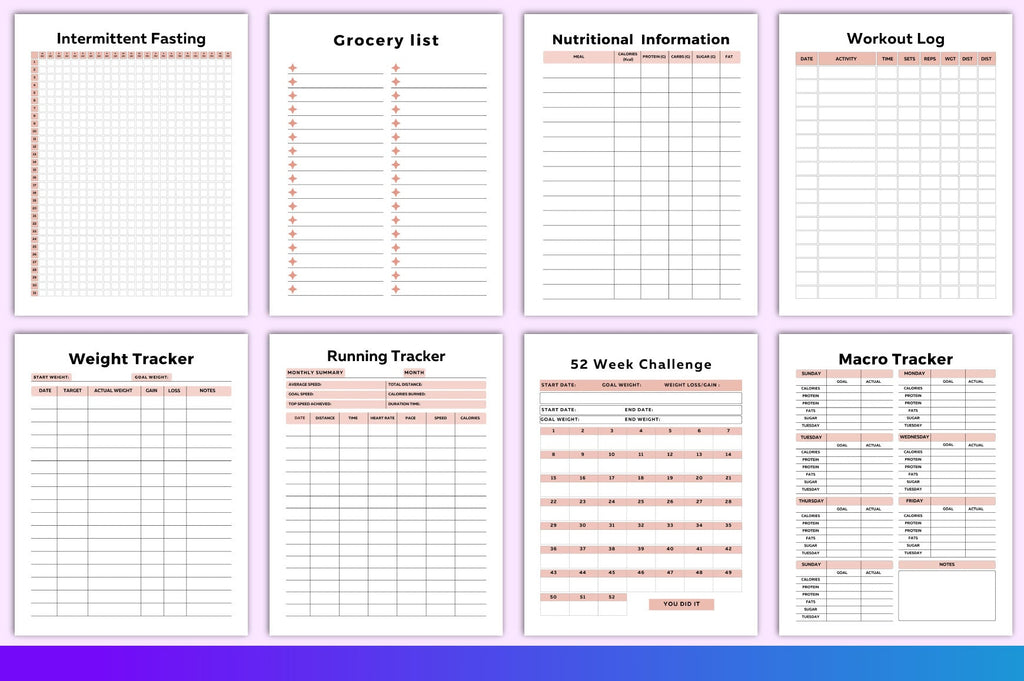 Weight Loss Planner