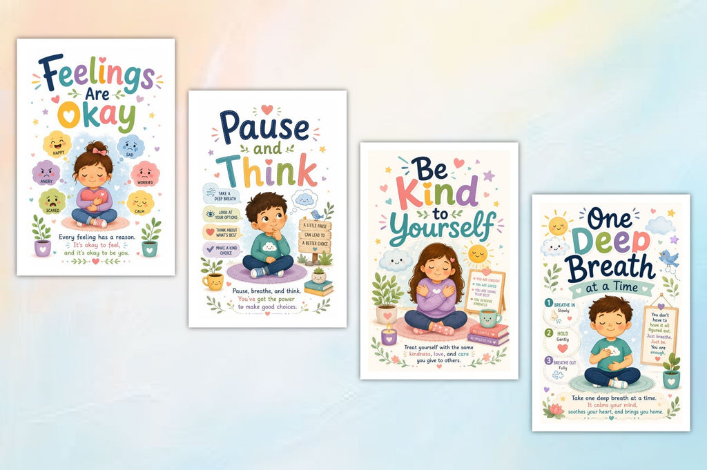 Mindful Calming Posters For Kids