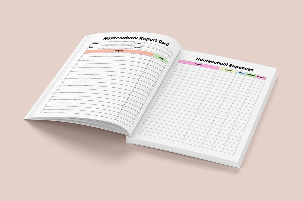 Homeschool Planning Planner