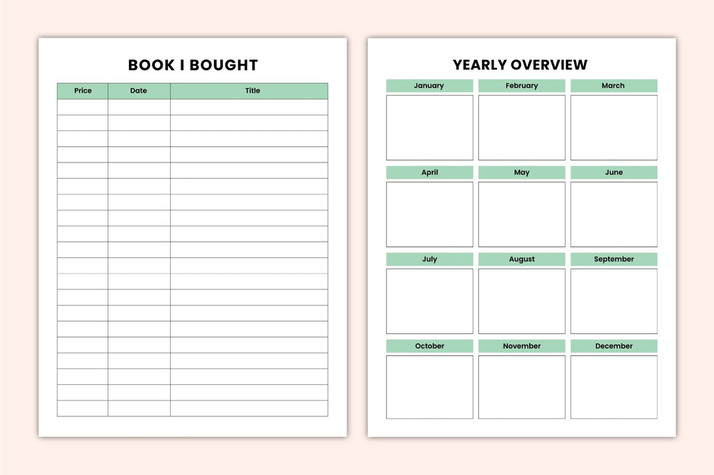 Reading Progress Journal