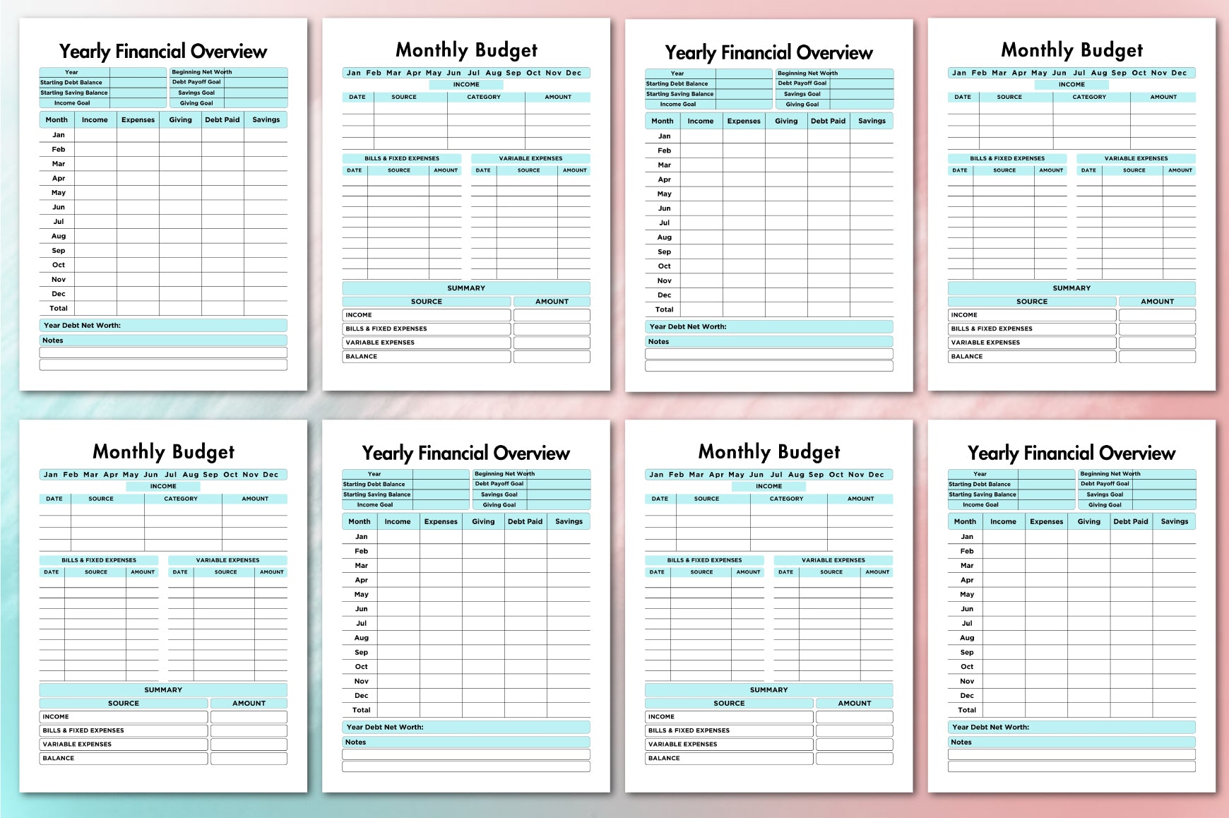 Financial Budget Planner