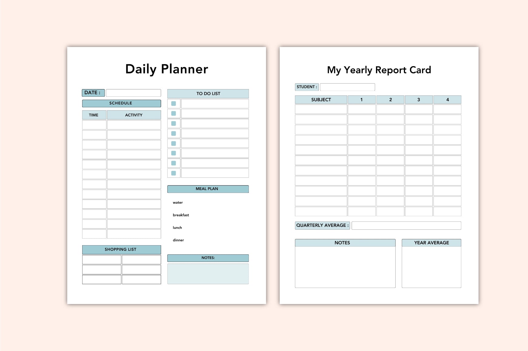Classroom Management Planner