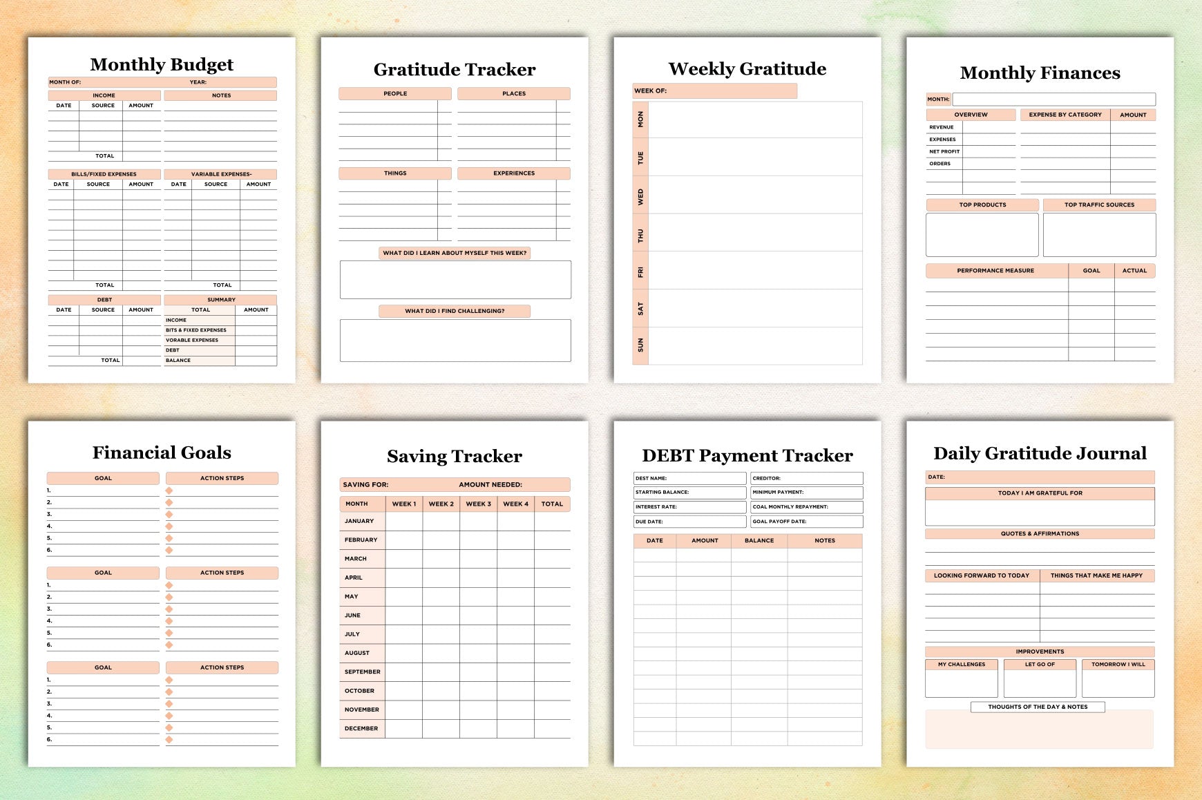 Aesthetic Planner
