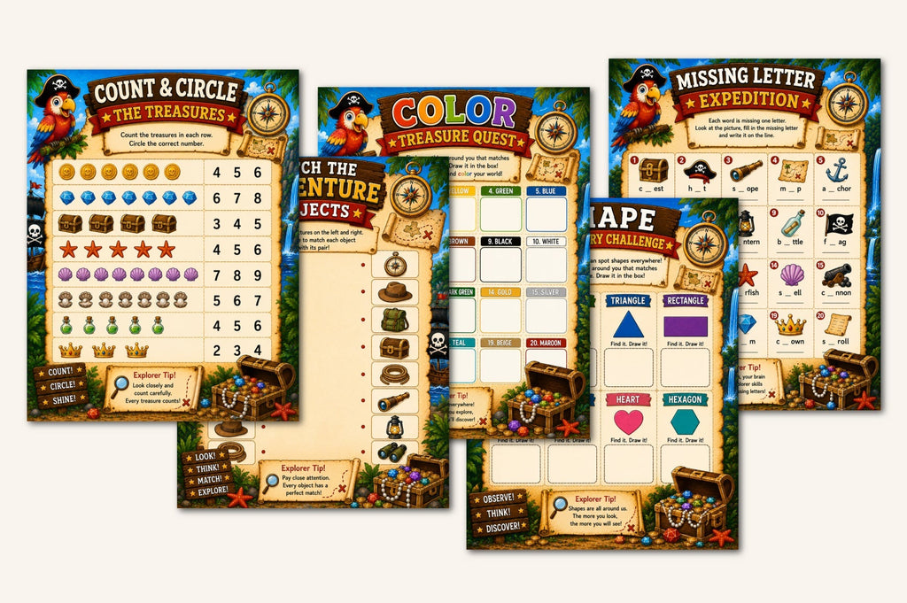 Explorer Treasure Book