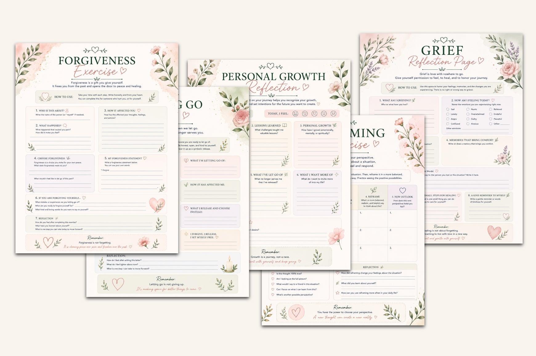 Emotional Healing Workbook
