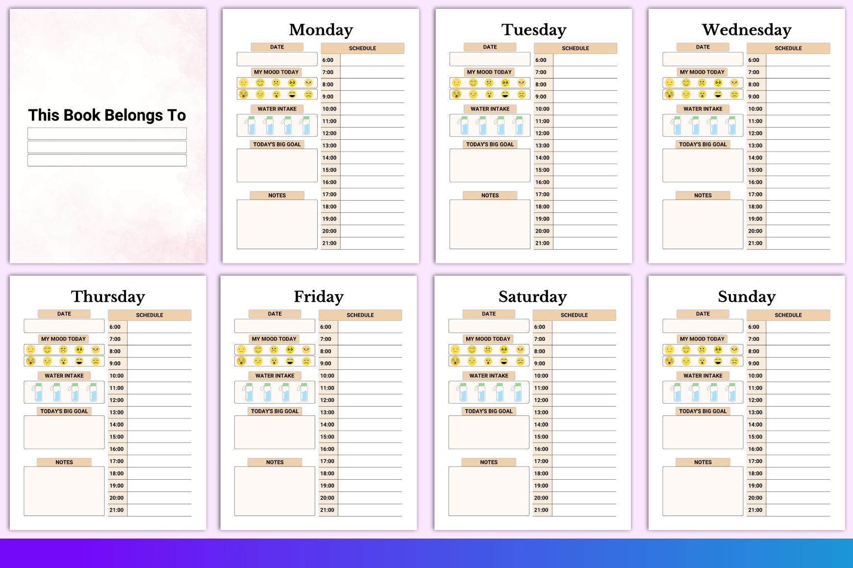 Busy Mom Planner