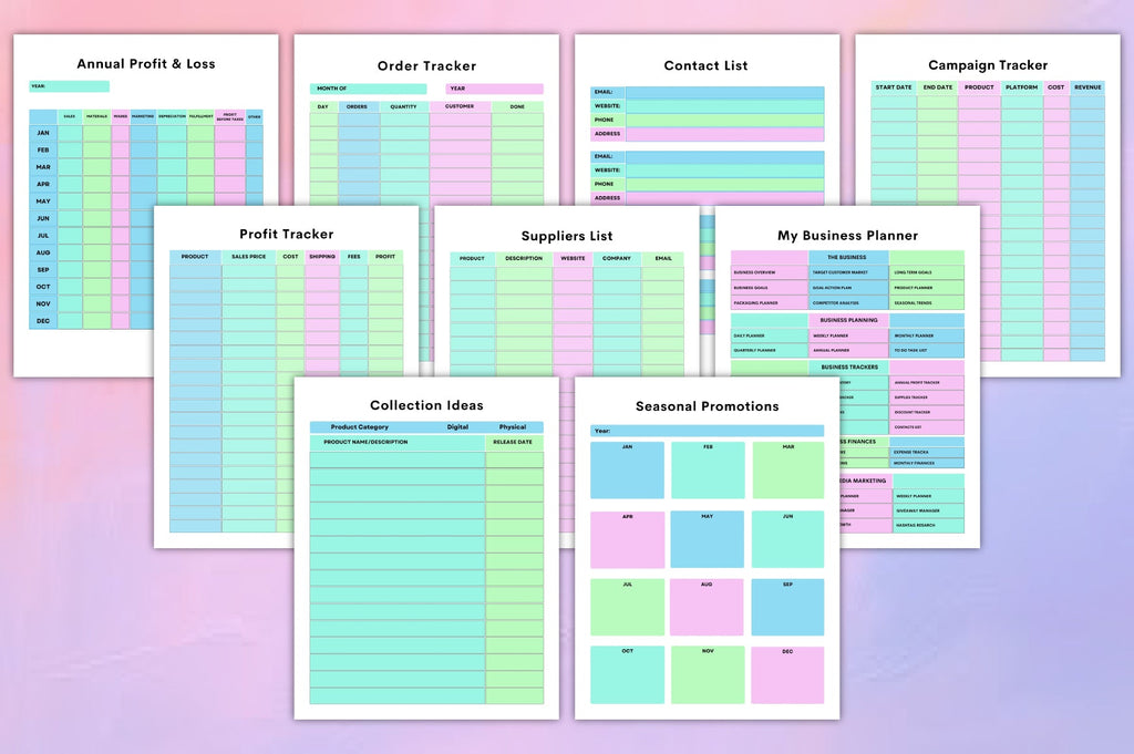 Small Business Planner