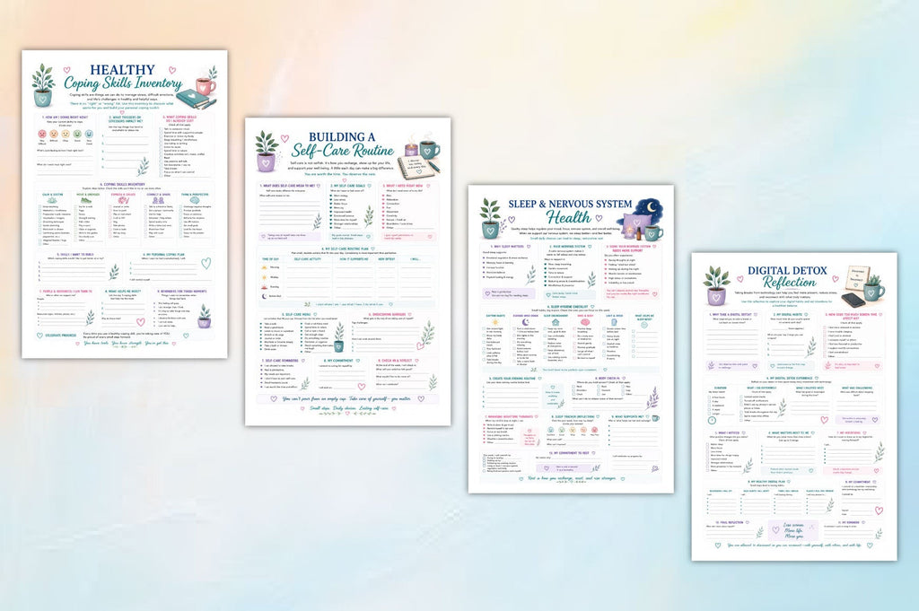 Nervous System Reset For Stress Relief Workbook