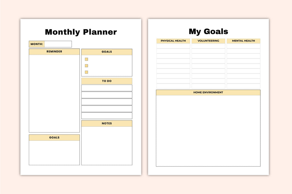 Vision Goals Planner