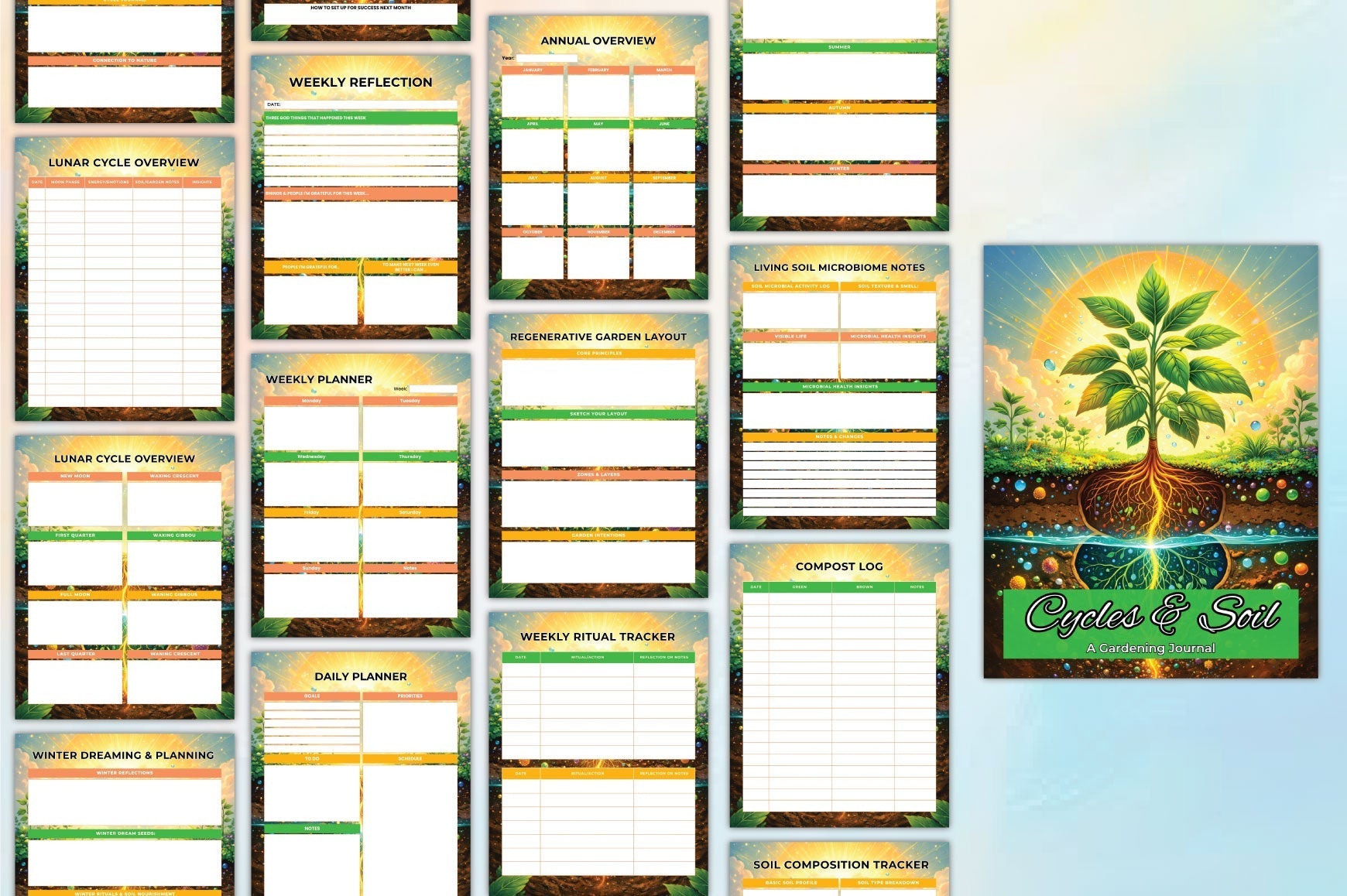 Cycles Soil Gardening Journal: Enhance Your Garden's Growth
