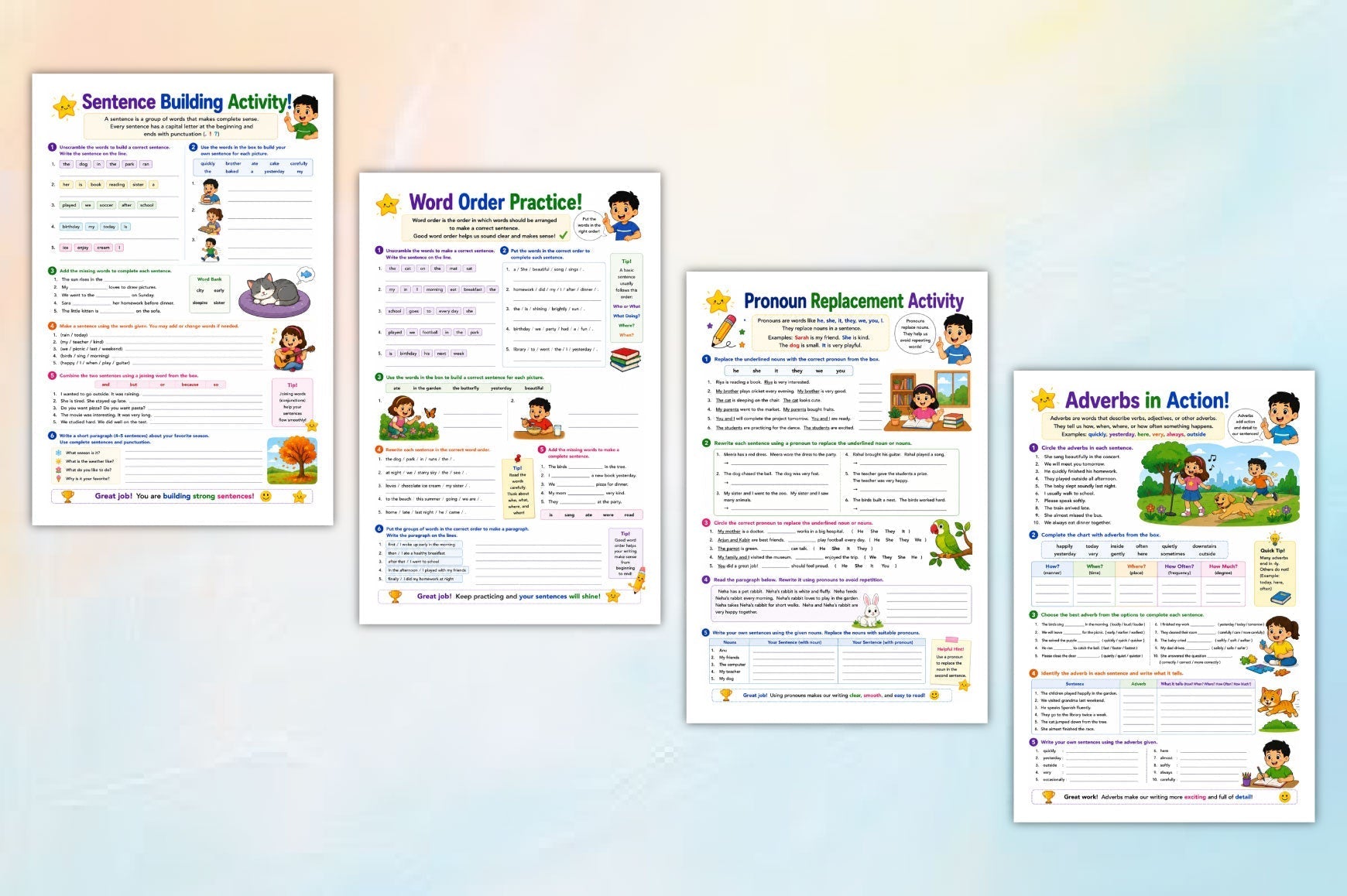 Learn Grammar The Fun Way For Kids