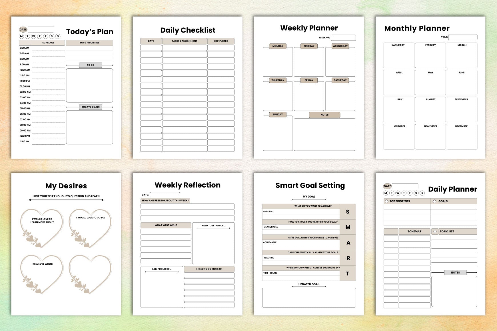 Vision Board Planner