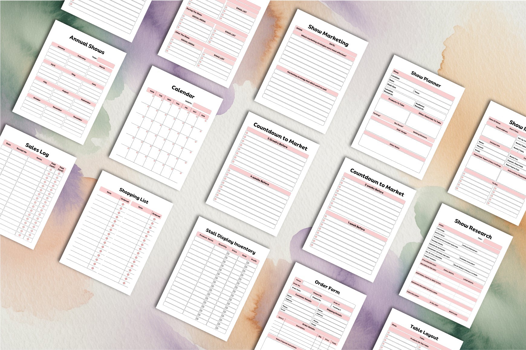 Craft Fair Planner Guide