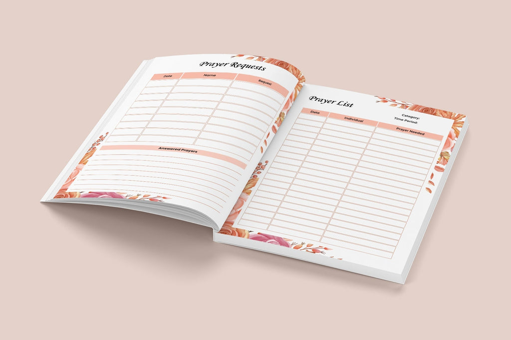 Christian Faith Prayer Reflection Journal