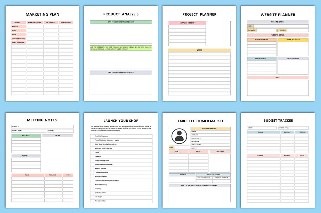 Small Business Planner
