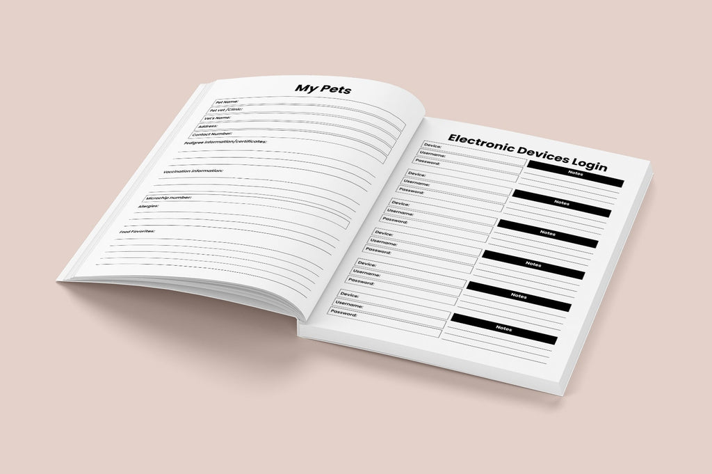 Life Legacy Final Arrangements Planner