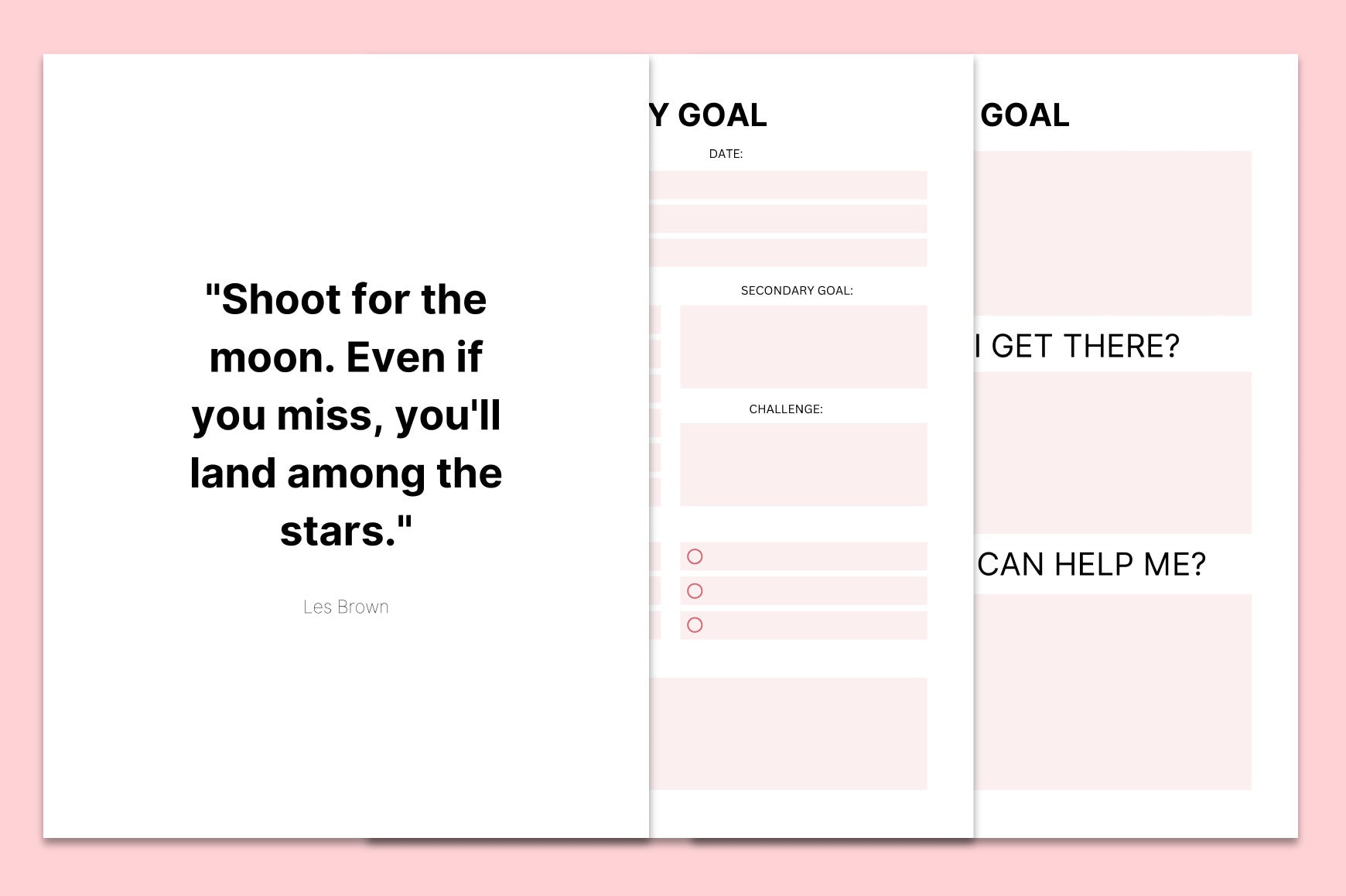 Daily Goal Planner