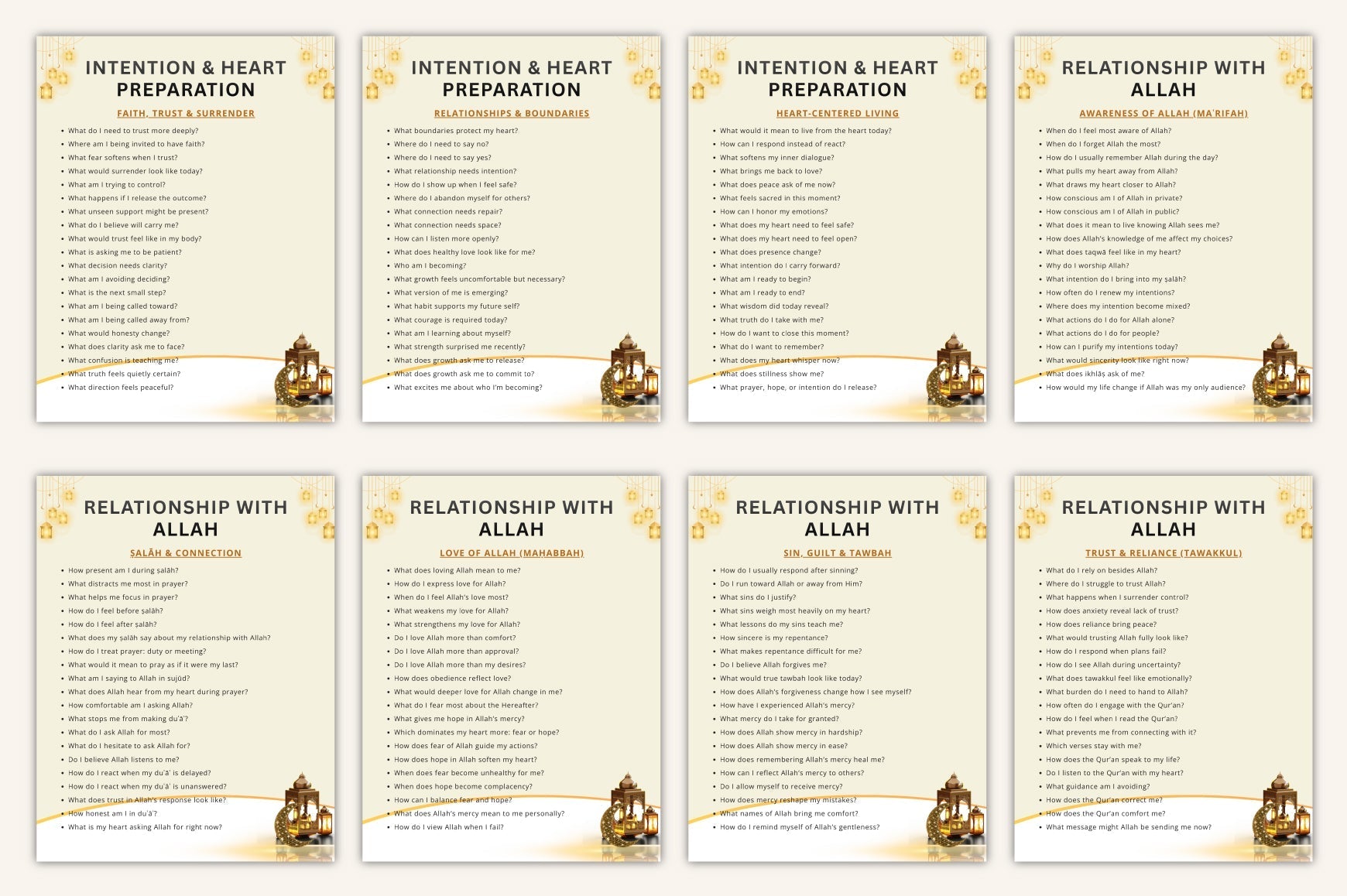 Ramadan Reflection Prompts