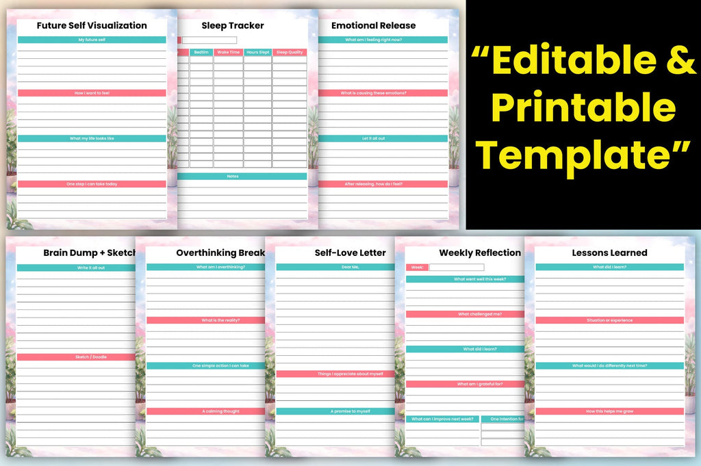 Mental Reset Relax Planner