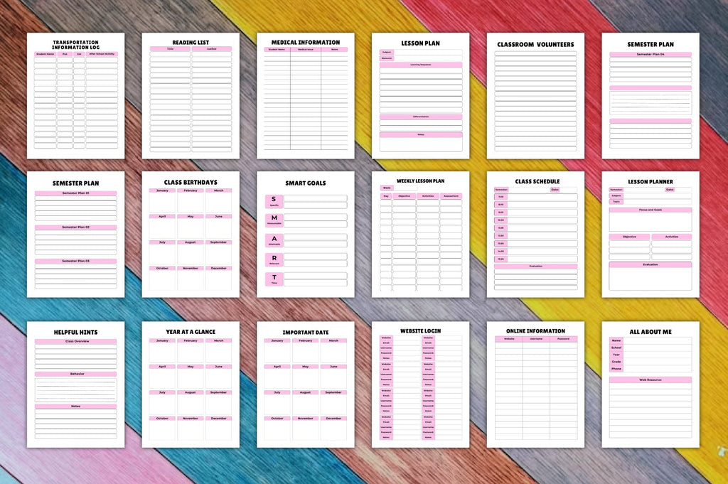 Teacher Planner