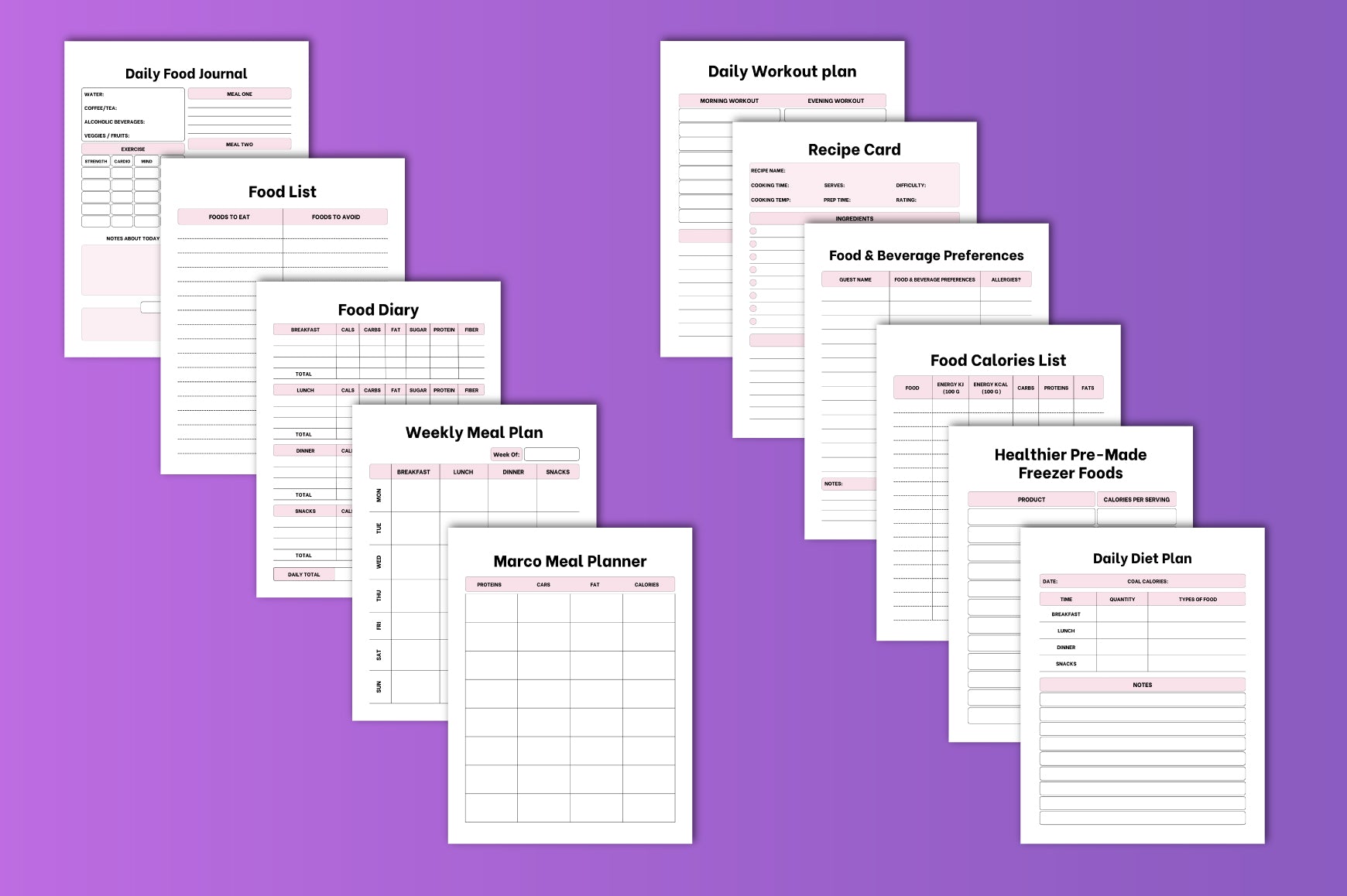 My Food Planner