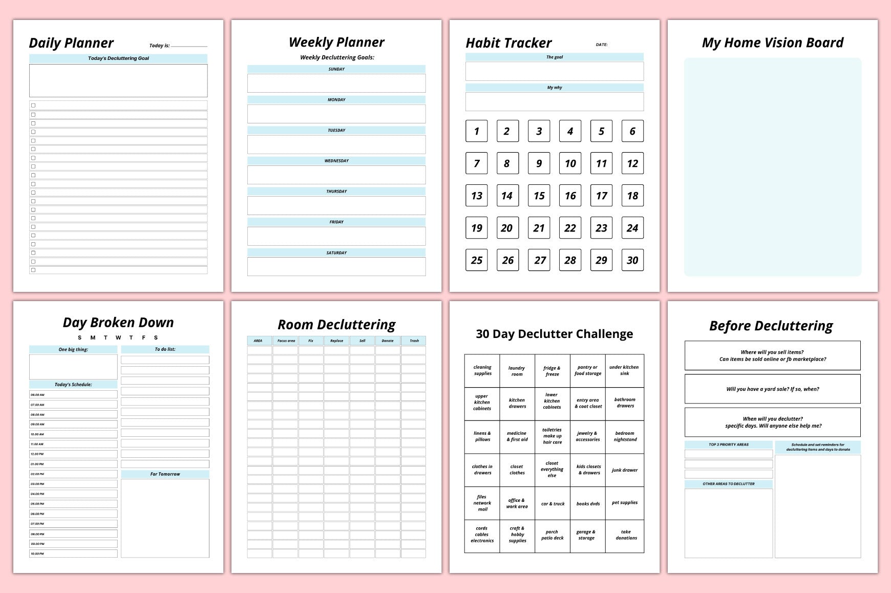 Declutter Planner Guide